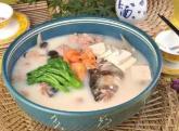 河蝦魚頭煲